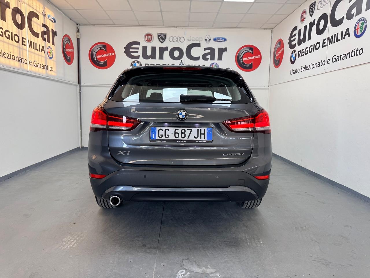 Bmw X1 sDrive16d 116cv Aut. Advantage 07/2021 Euro 6D Neopatentati