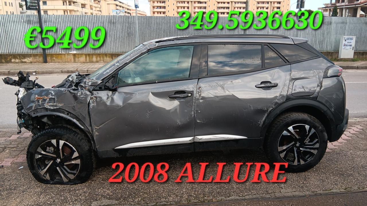 Peugeot 2008 ALLURE INCIDENTATA SINISTRATA MONDIALCARS 08.022