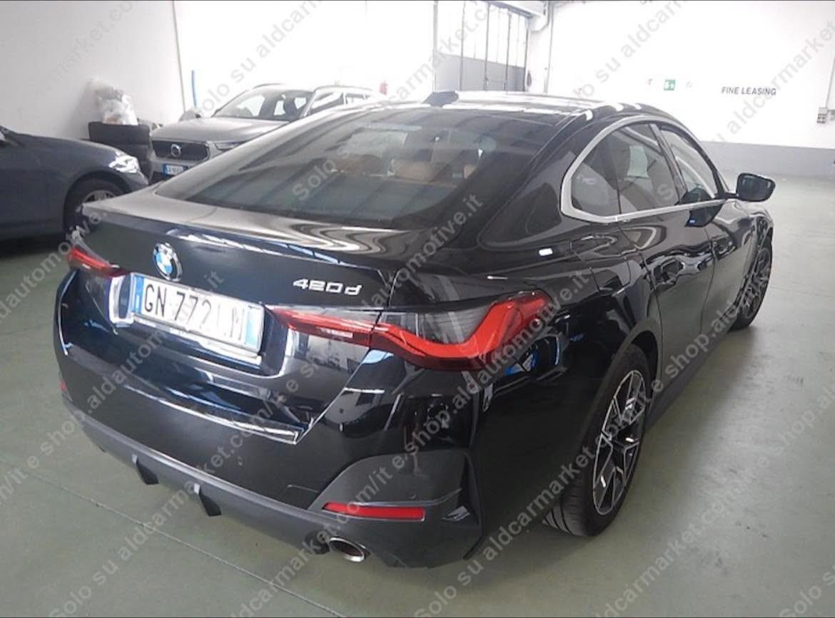 BMW 420d GC xDrive 48V 190cv MSPORT "TETTO NAVY PELLE LED 18"