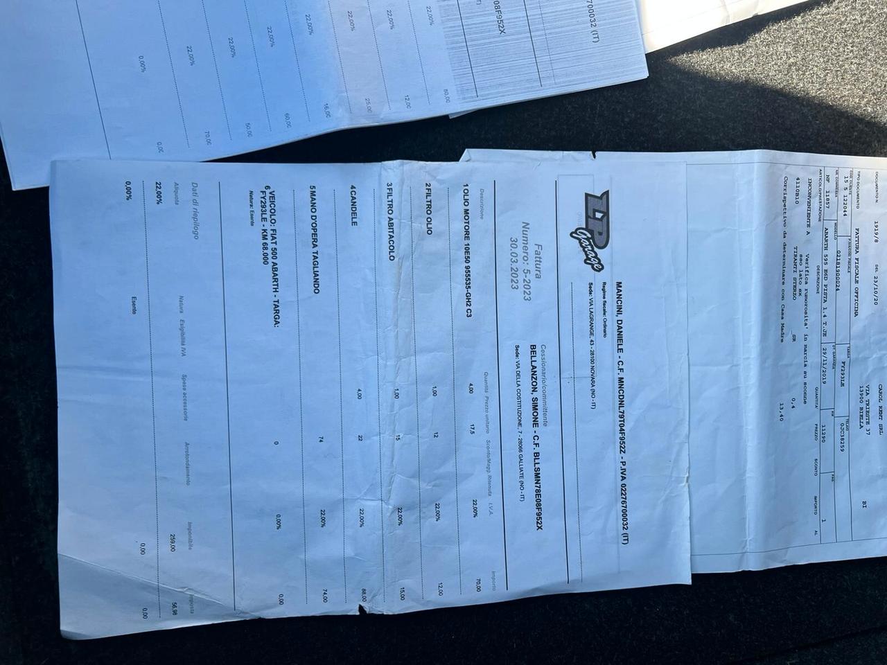 Abarth 595 1.4 Turbo T-Jet 160 CV Pista