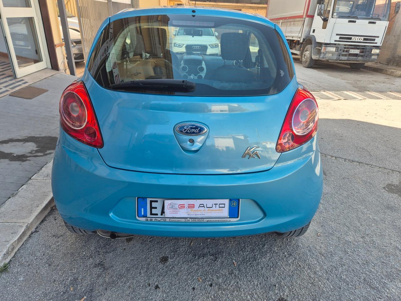 FORD KA ANNO 2010 1.2 BENZINA 70 CV KM 130000 CERTIF