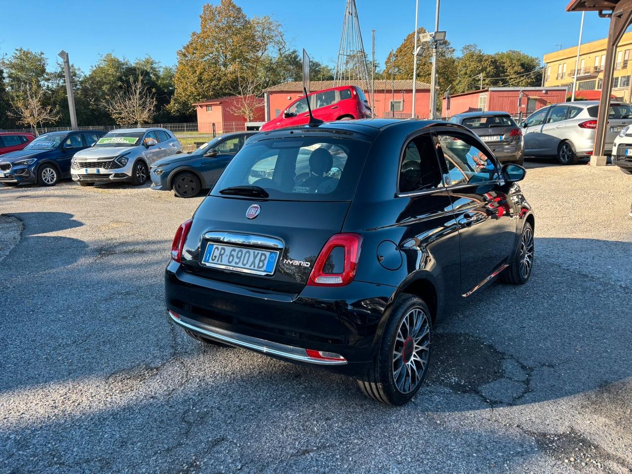 Fiat 500 1.0 Hybrid Red