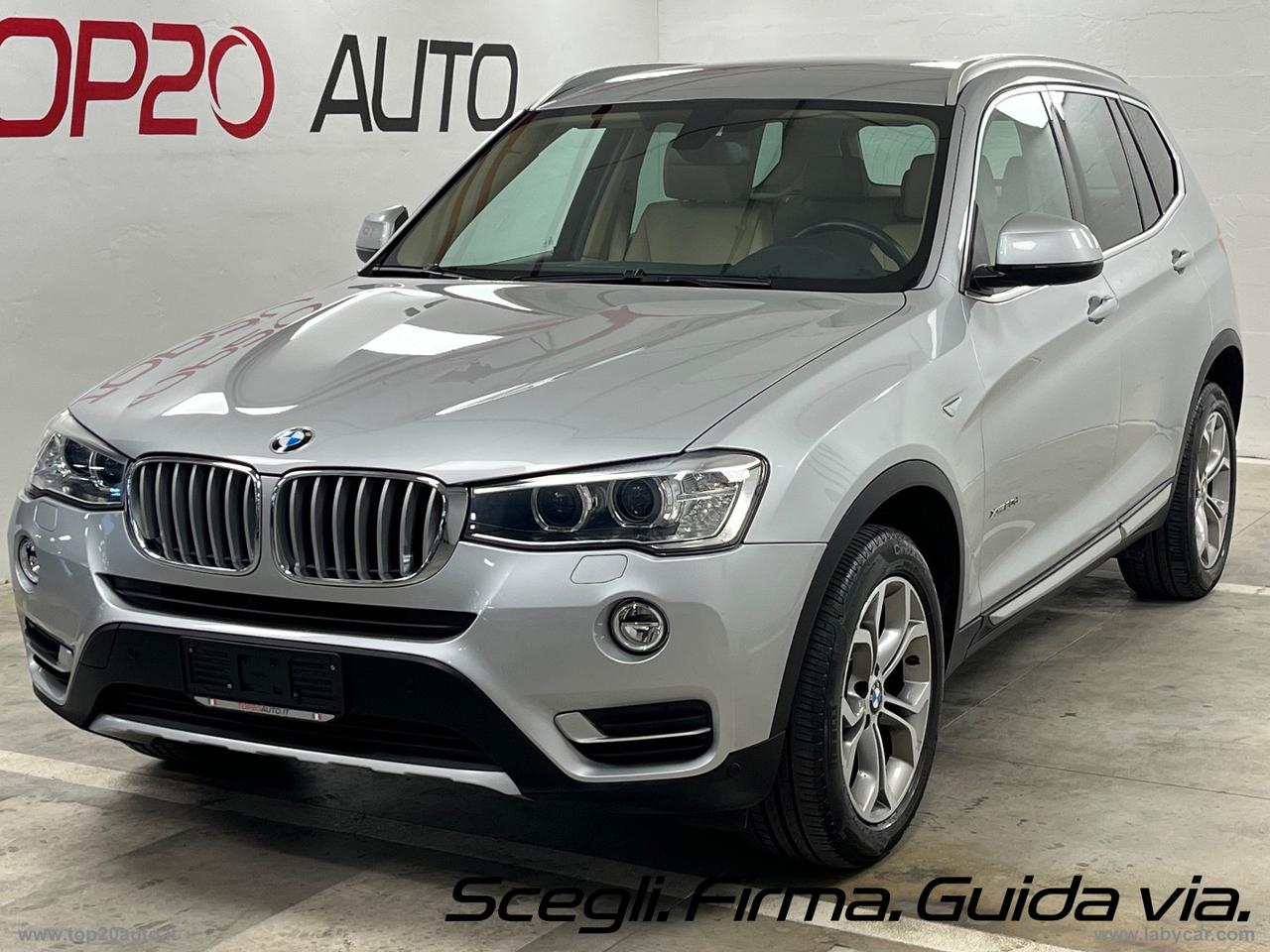 BMW X3 XDrive20d XLine|PELLE TOTALE|8 GOMME