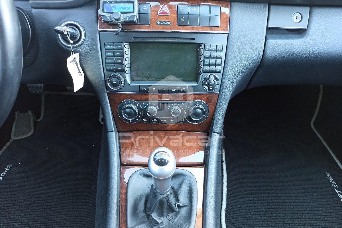 MERCEDES C 180 Kompressor TPS cat Elegance Sport