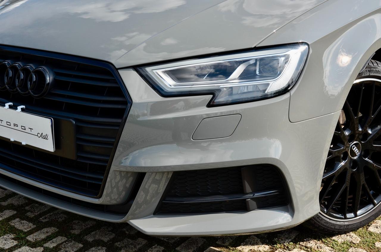 AUDI A3 SPB 35 2.0 TDI S-LINE INT-EXT 150cv, SERVICE UFF AUDI, EURO 6D, FARI LED, NAVI, 19", PERMUTE