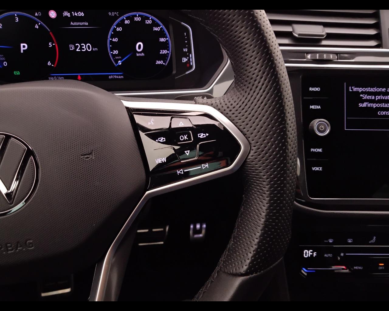 VOLKSWAGEN Tiguan II 2021 - Tiguan 2.0 tdi R-Line 150cv dsg