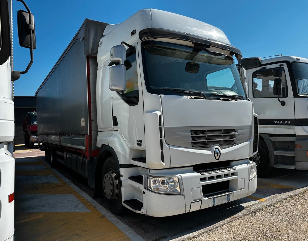 Renault Premium 370 DXI cassone centinato 9.60m 6x2 Euro5