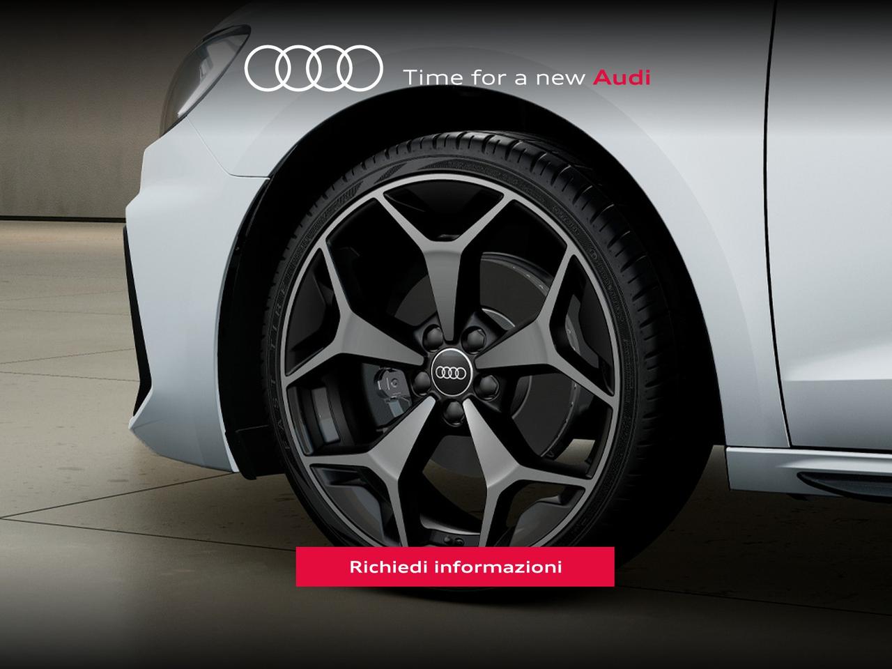 Audi A1 sportback 30 1.0 tfsi identity black 116cv s-tronic