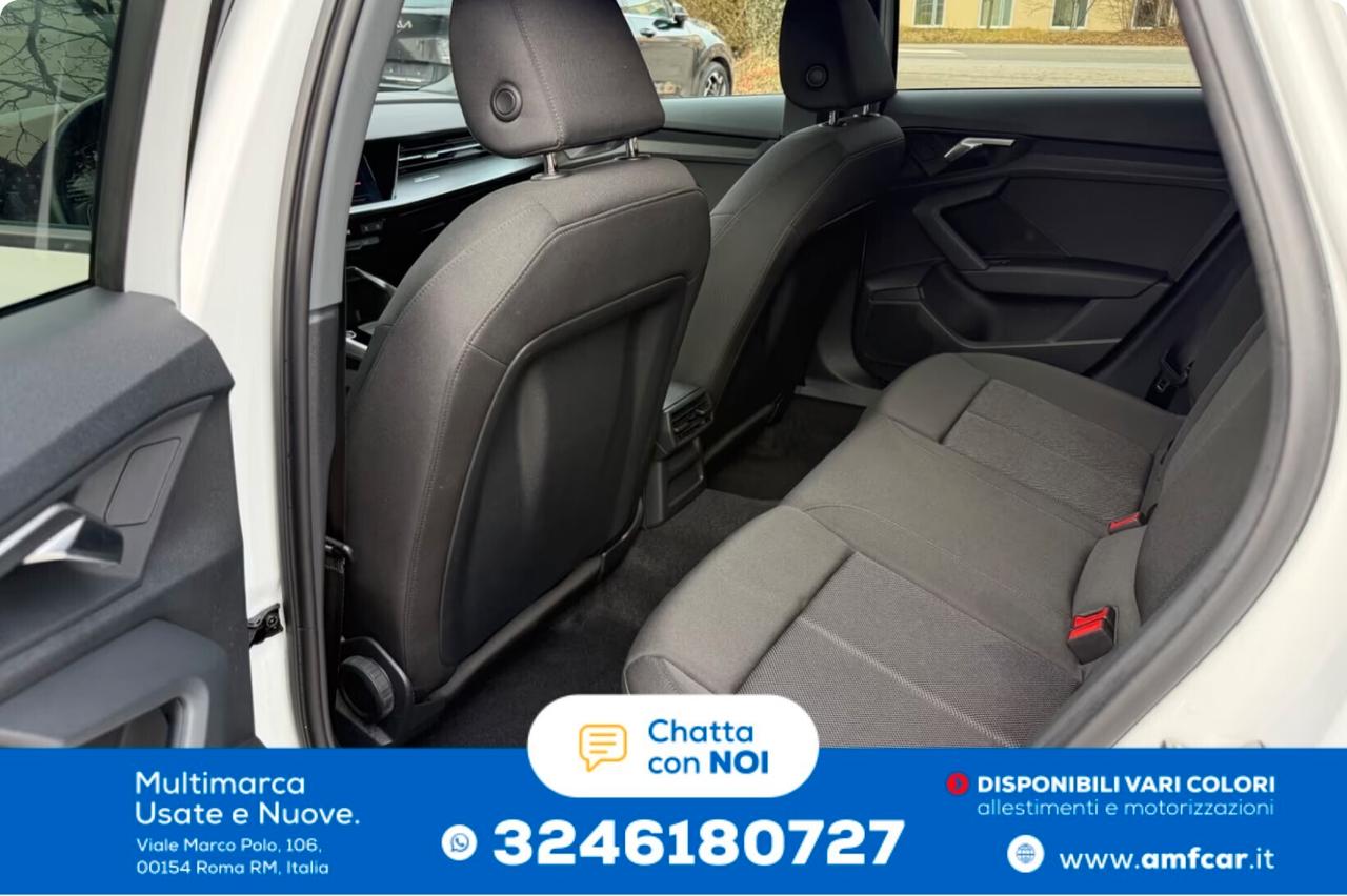 Audi A3 SPB 40 TFSI e S tronic