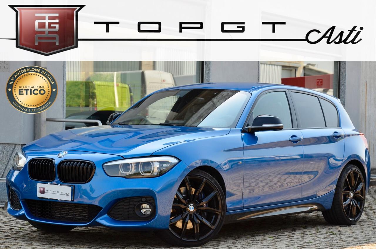 BMW 118d MSPORT 5p 150cv AUTO, PREZZO REALE, UFF ITALIANA, EURO 6C, FARI LED, NAVI, PELLE DAKOTA, 19", PERMUTE