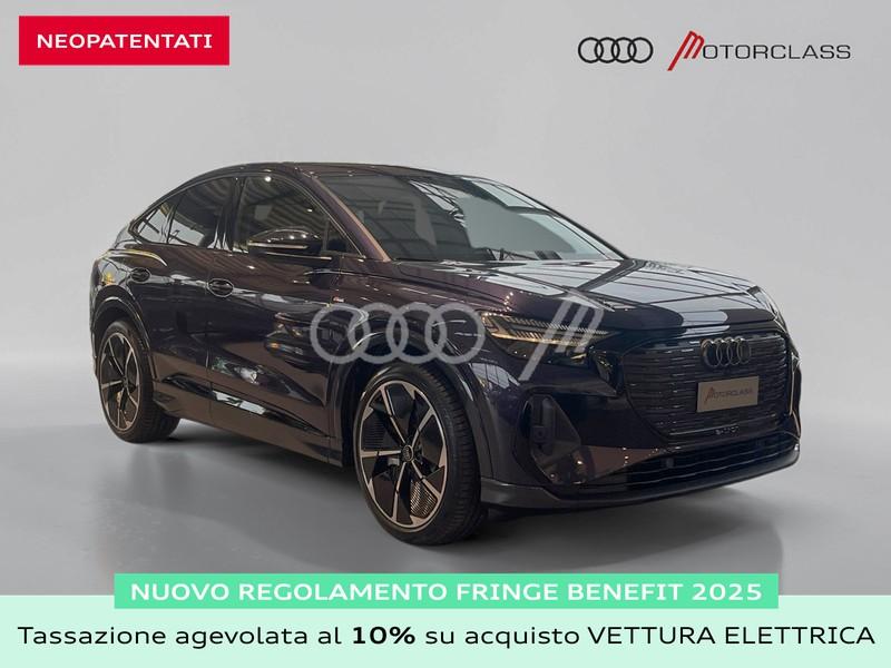 Audi Q4 e-tron sportback e-tron 45 s line edition quattro