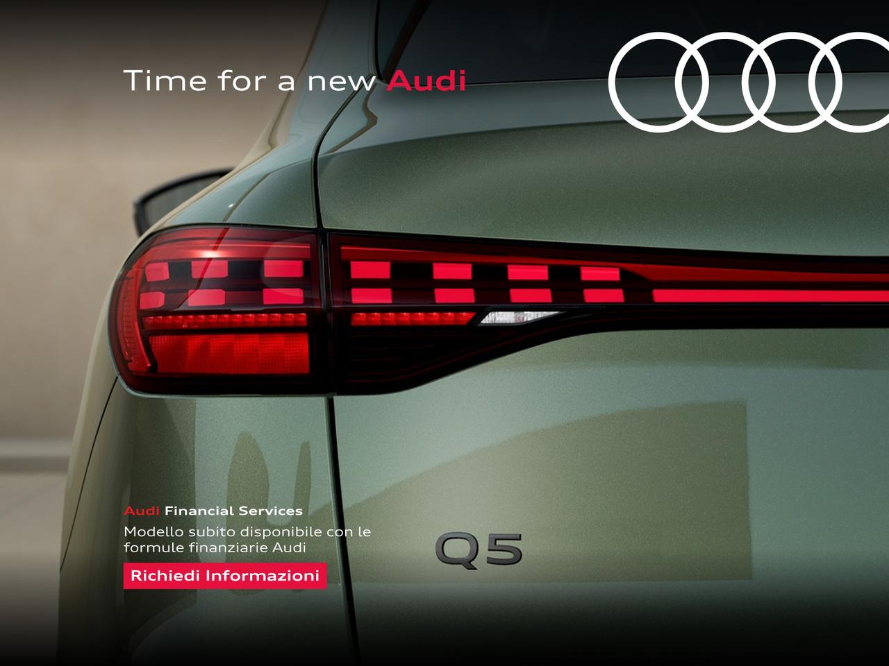 Audi Q5 sportback 2.0 tdi mhev+ s line edition quattro 204cv s-tronic