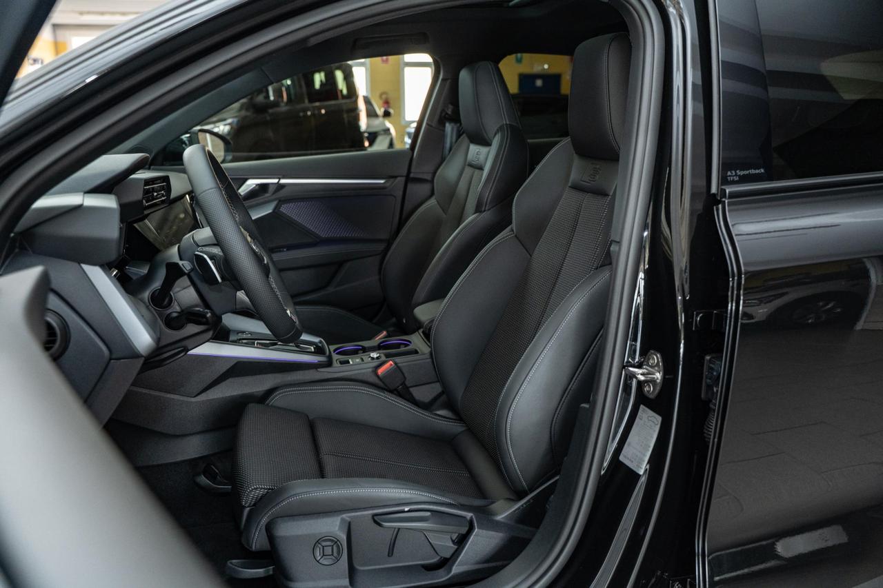 Audi A3 Sportback 1.5 tfsi mhev S line edition 150cv s-tronic