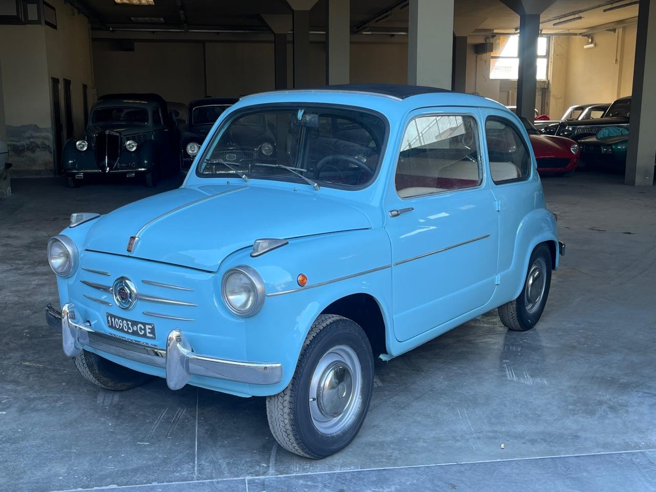Fiat 600 TRASFORMABILE - 1958