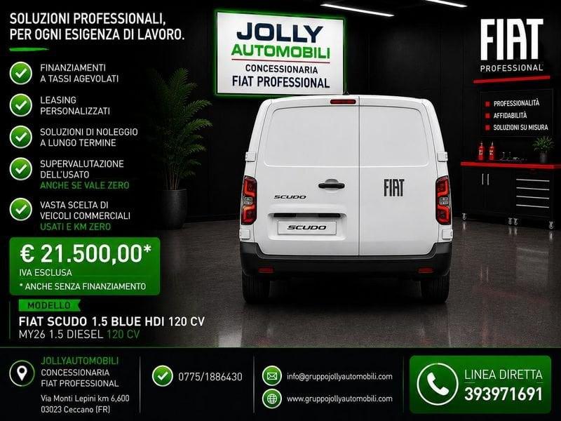 FIAT Scudo Fiat Scudo Blue Hdi 1.5 diesel 120 cv offerta Iva 22% esclusa