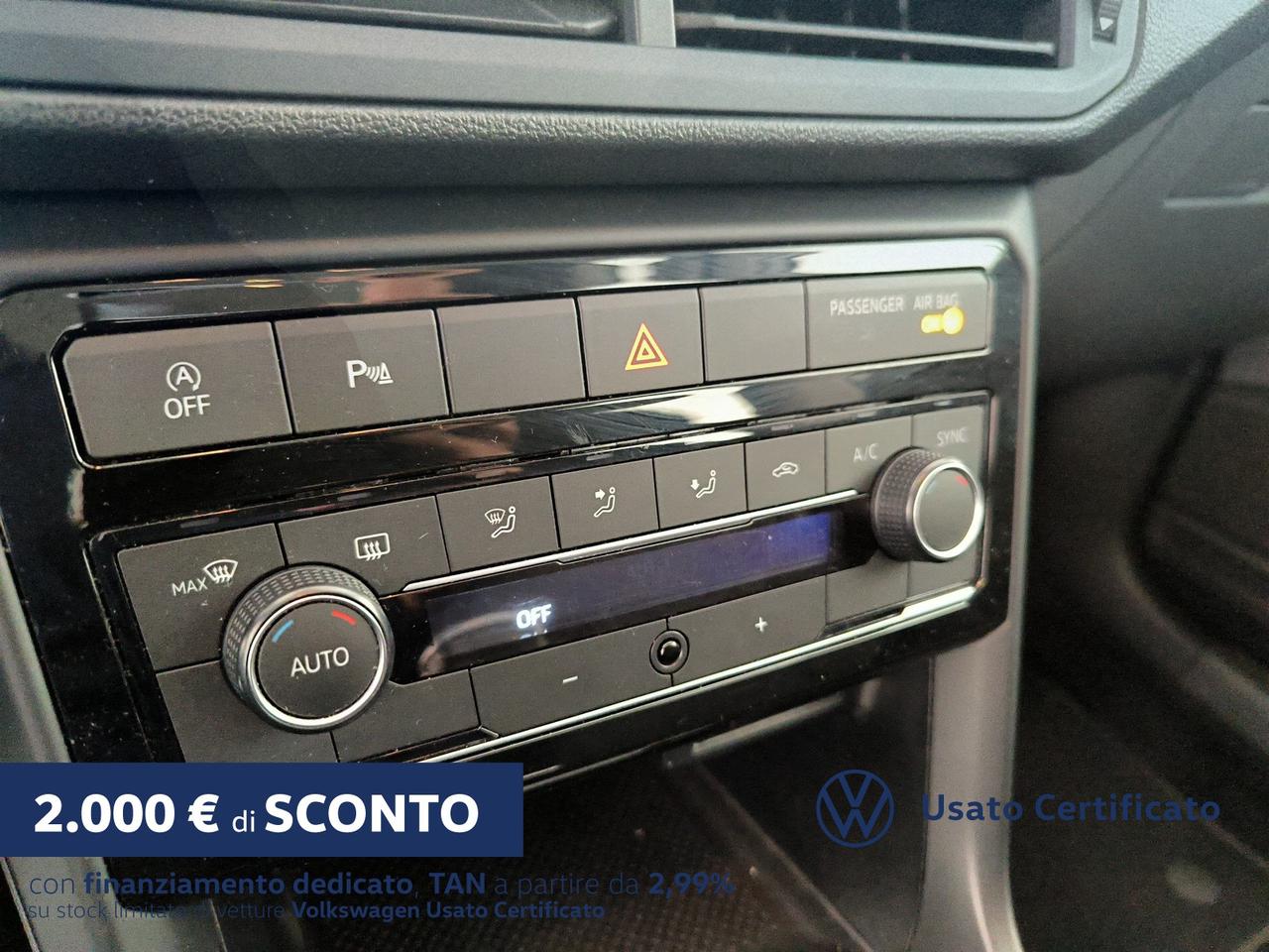 Volkswagen T-Cross 1.6 tdi style 95cv