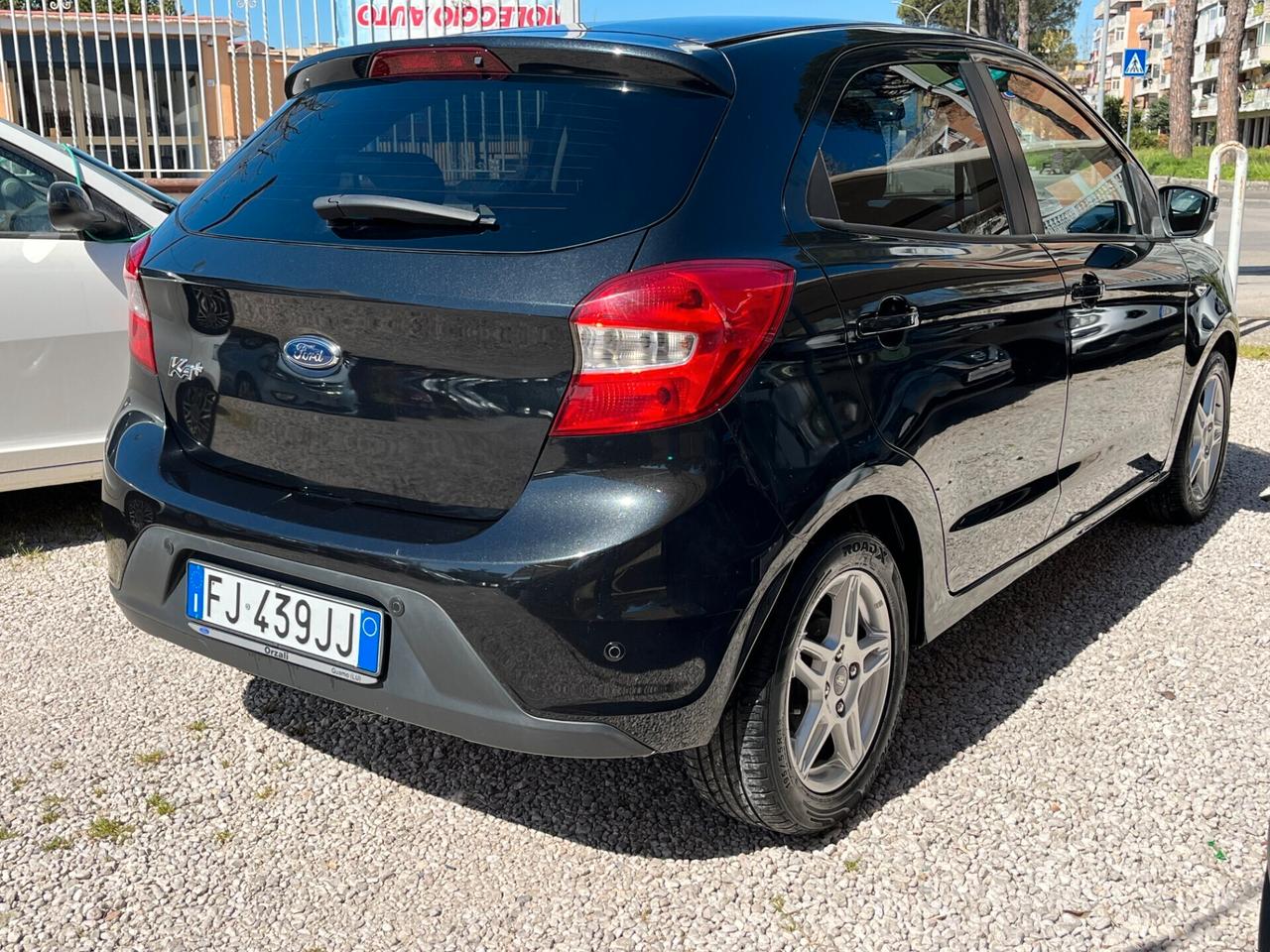Ford Ka 1200 BENZINA 5 PORTE KM CERTIFICATI UNICO PROPRIETARIO 2017