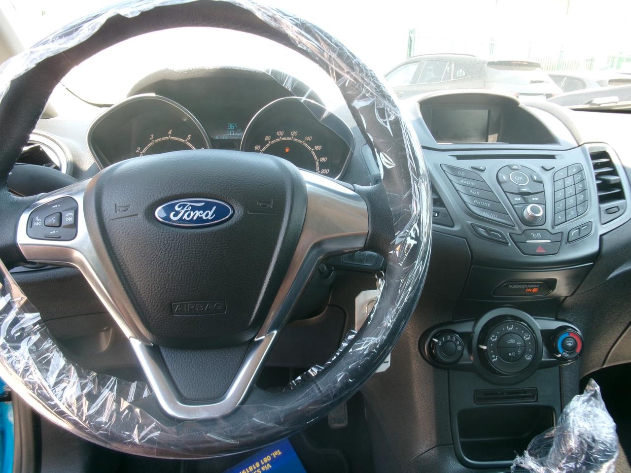 Ford Fiesta PLUS 5 PORTE 1.0 BENZINA 80CV EURO 6 72000 KM CERTIFICATI
