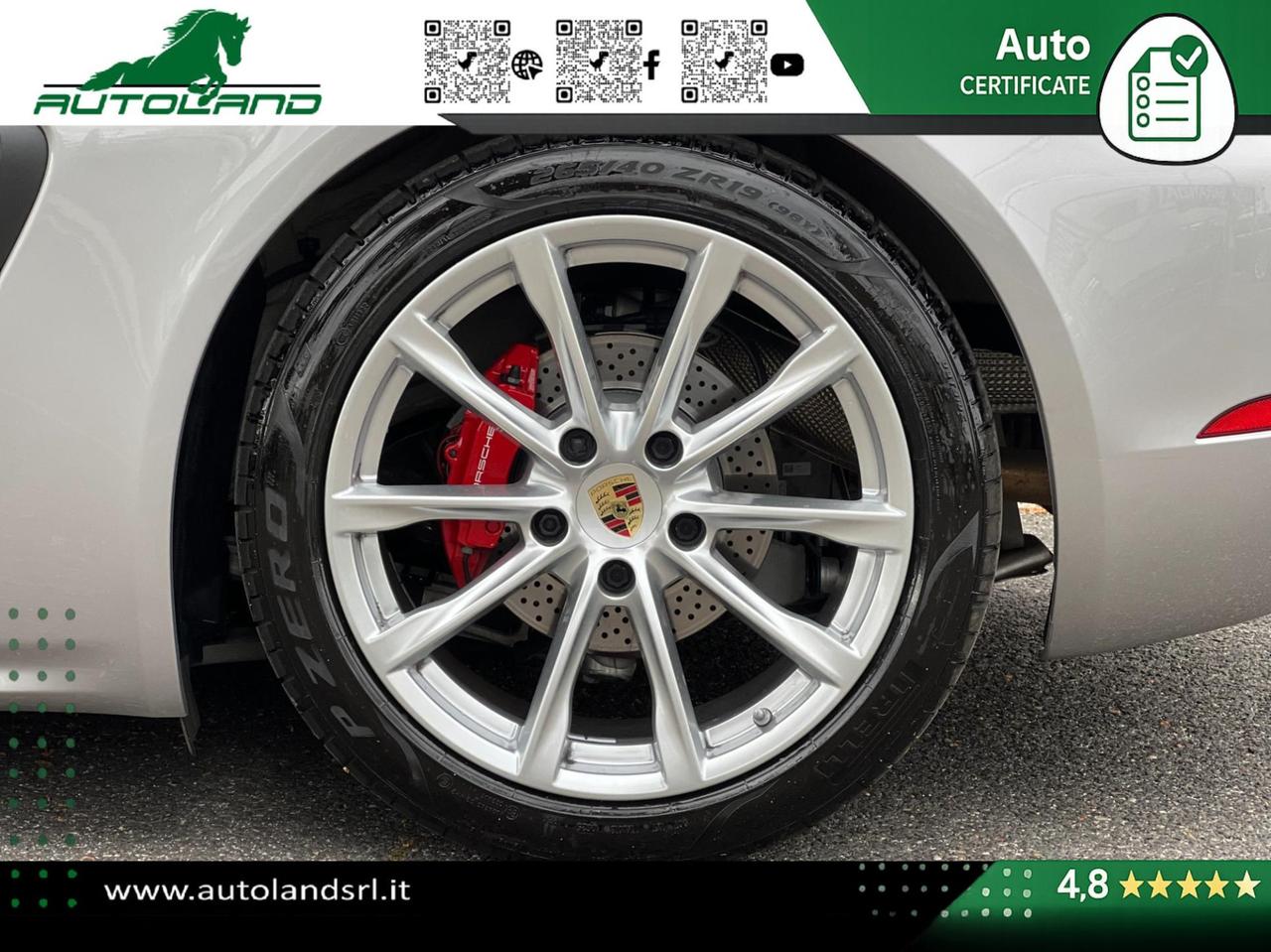 Porsche 718 Cayman 2.0 300cv pdk UNIPRO UFFICIALE