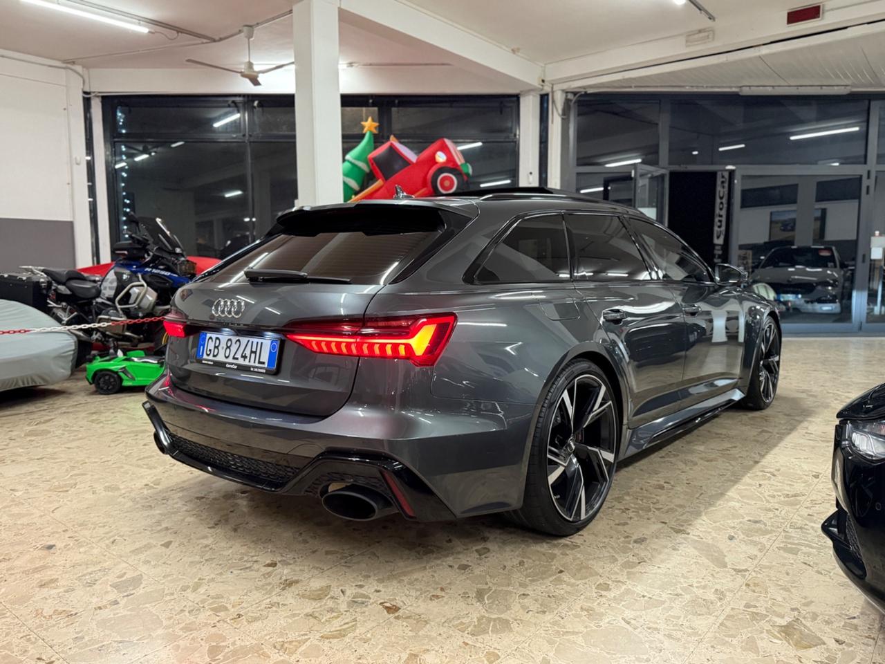 Audi RS6 Avant 4.0 TFSI V8 quattro 600cv 07/2020 Carbon Tetto 4 sterzanti