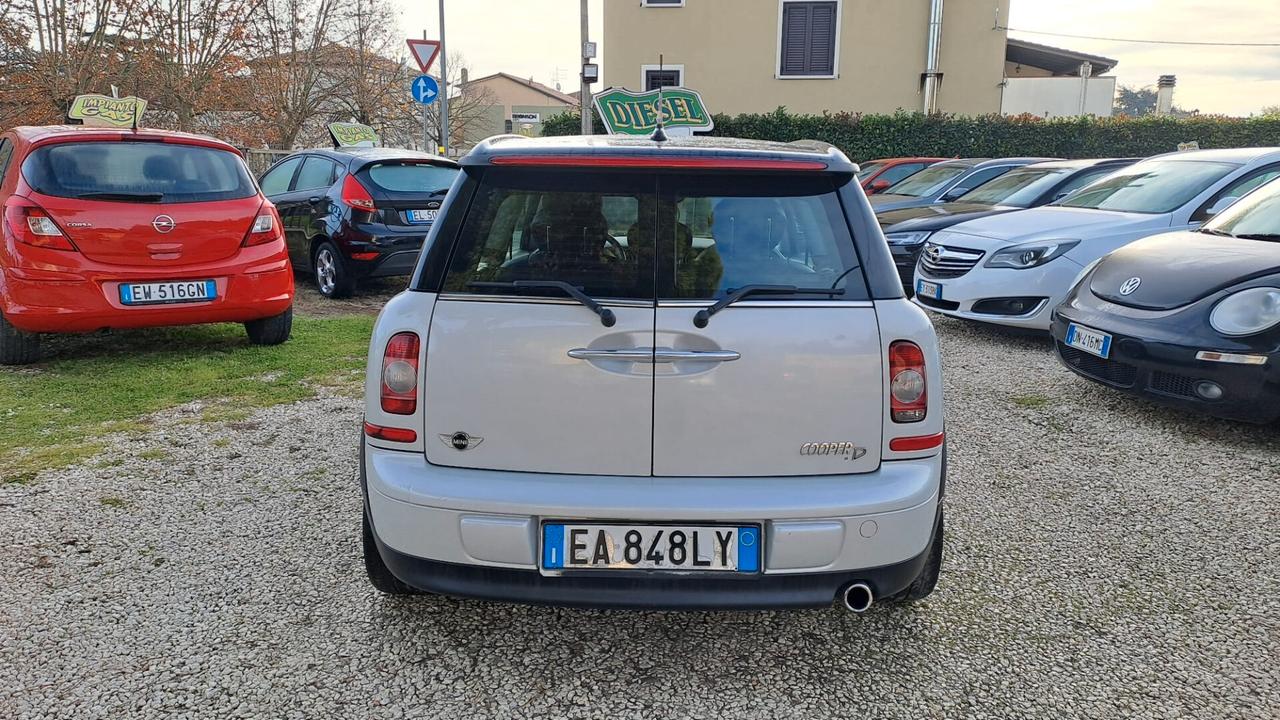 Mini Cooper D Clubman 1.6 16V -INTERNI IN PELLE TOTALE GARANZIA 12 MESI