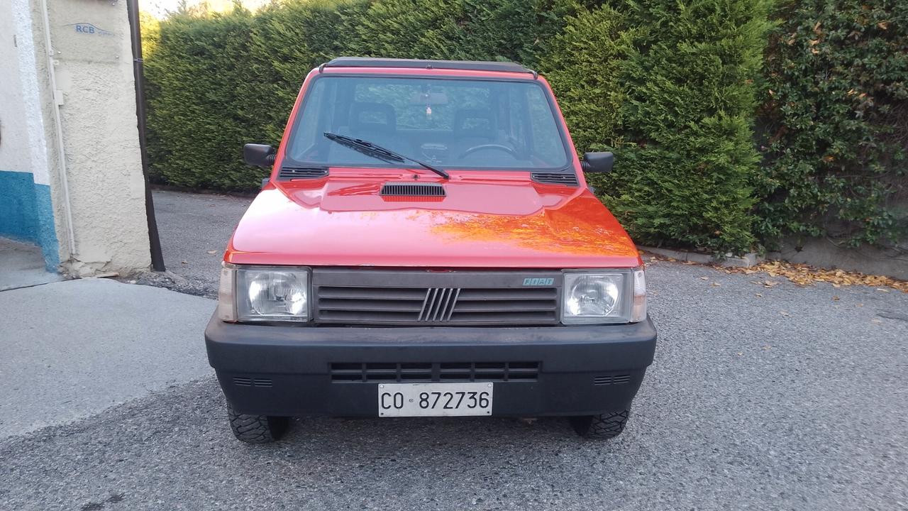 Fiat Panda 1000 4x4 cabrio gancio traino nuova