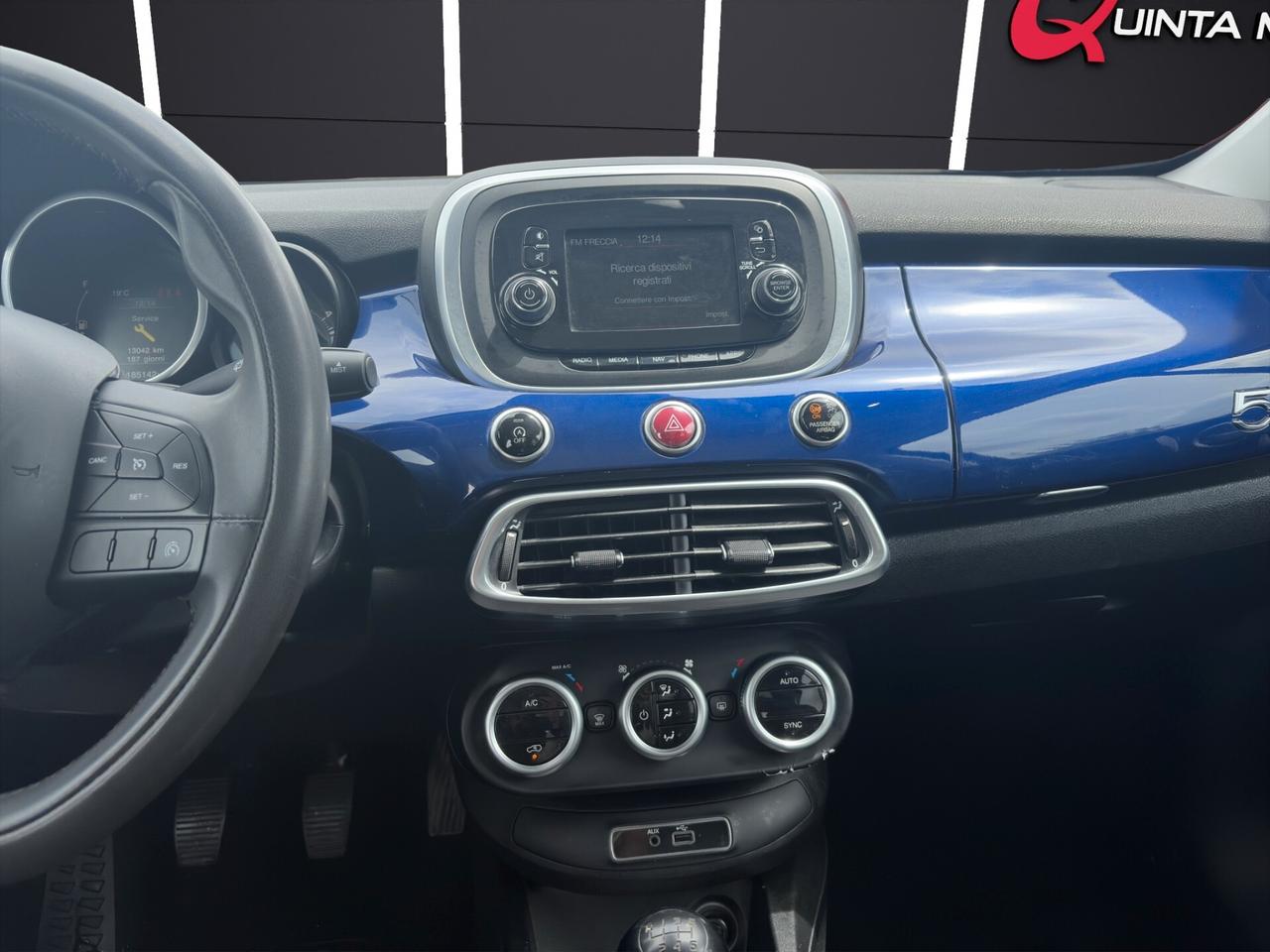 FIAT 500X 1.6 MTJ 120 CV LOUNGE TETTO/RETROCAMERA