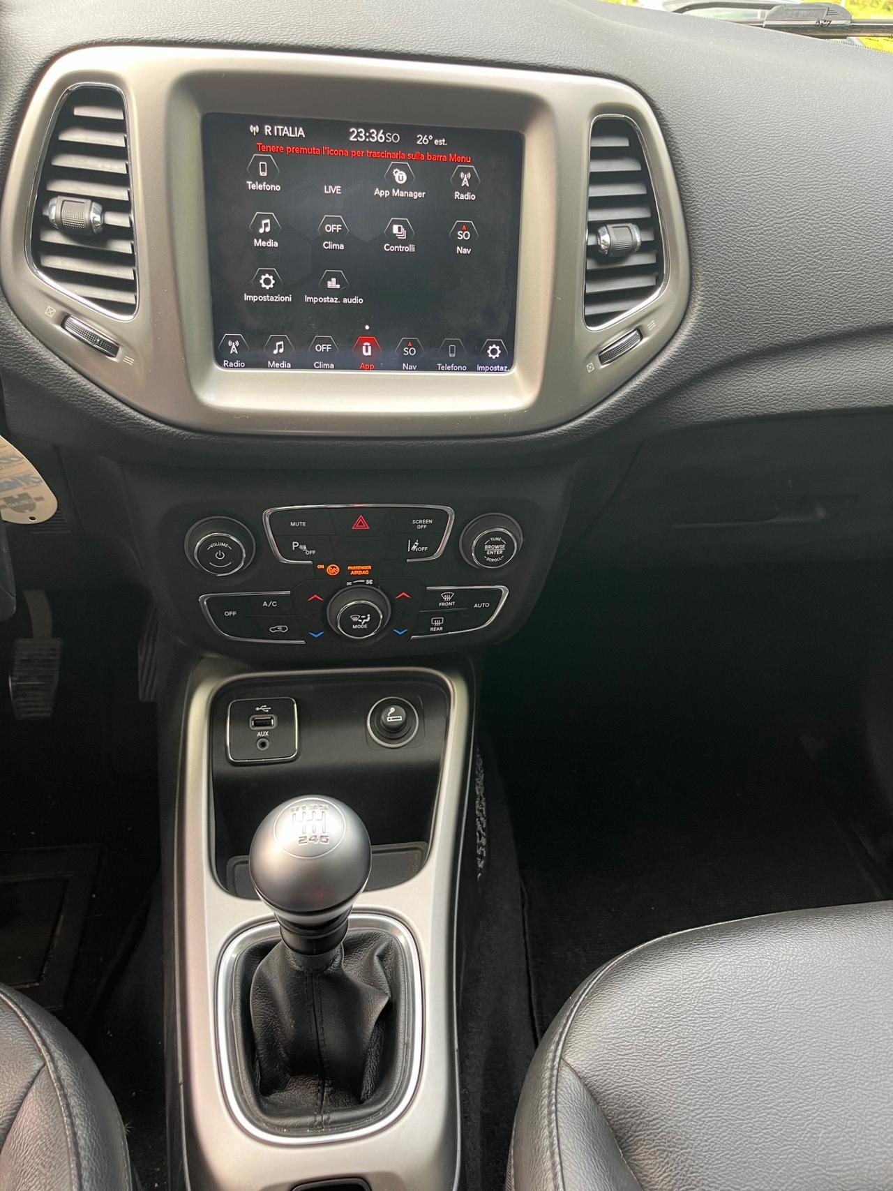 Jeep Compass 1.4 Benzina/140CV/neopatentati/Euro6b/unico proprietario