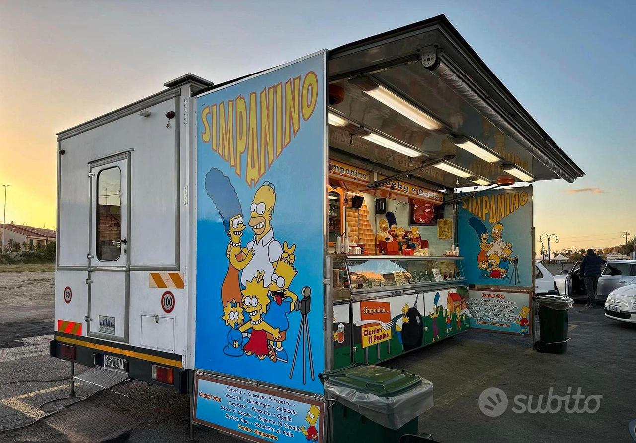 Food Truck Paninoteca Iveco Eurocargo