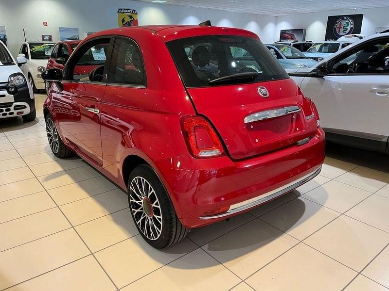 FIAT 500 1.0 Hybrid Red