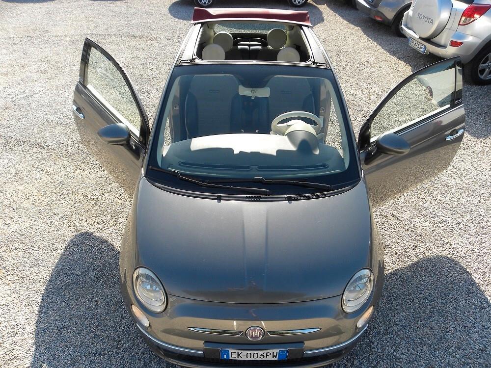 Fiat 500 C 1.3 Multijet 16V 95 CV Lounge CABRIOLET CLIMA CERCHI FARETTI PELLE MULTIFUNZIONE PDC