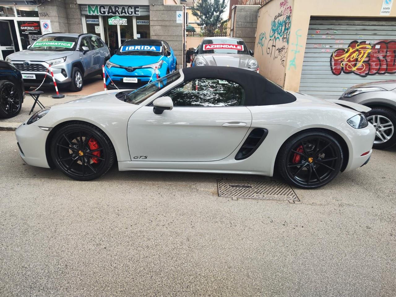 Porsche 718 Spyder Boxster 2.5 GTS ITALIANA TAGLIANDI PORSCHE