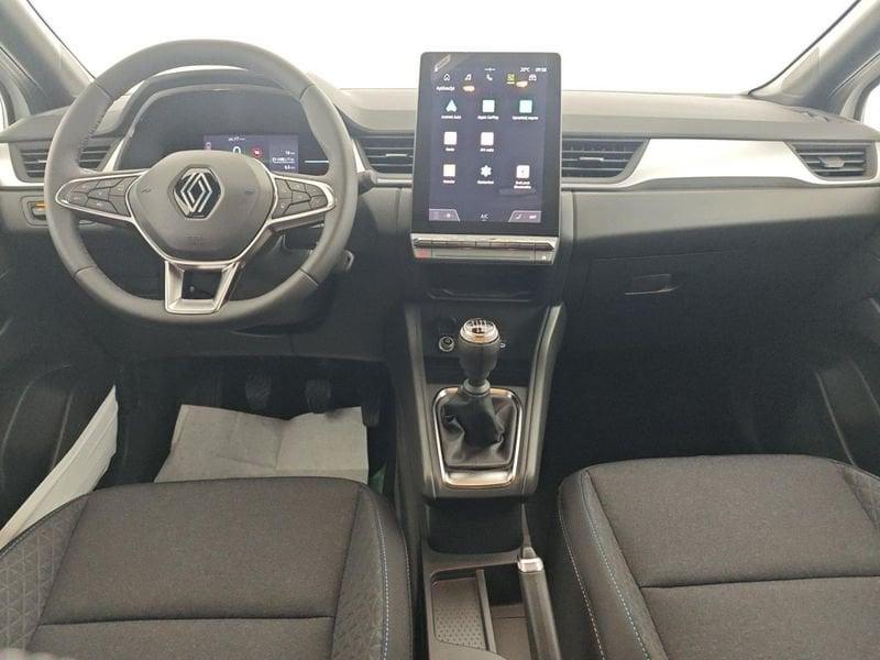 Renault Captur ECO-G 100 CV Evolution + Vernice metallizzata speciale Be Style Montecarlo (Bianco Nacré + Nero Etoi