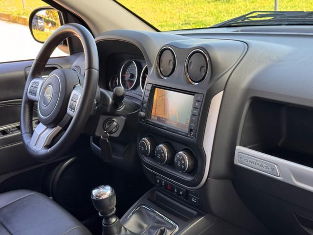 JEEP Compass 2.2 CRD 163 CV 4X4 LIMITED+NAVI+RCAM+PELLE