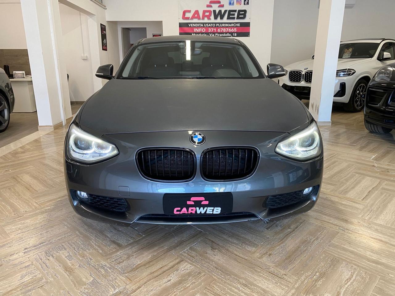 BMW 116 D 5 PORTE AUTOMATICO SPORT 2015