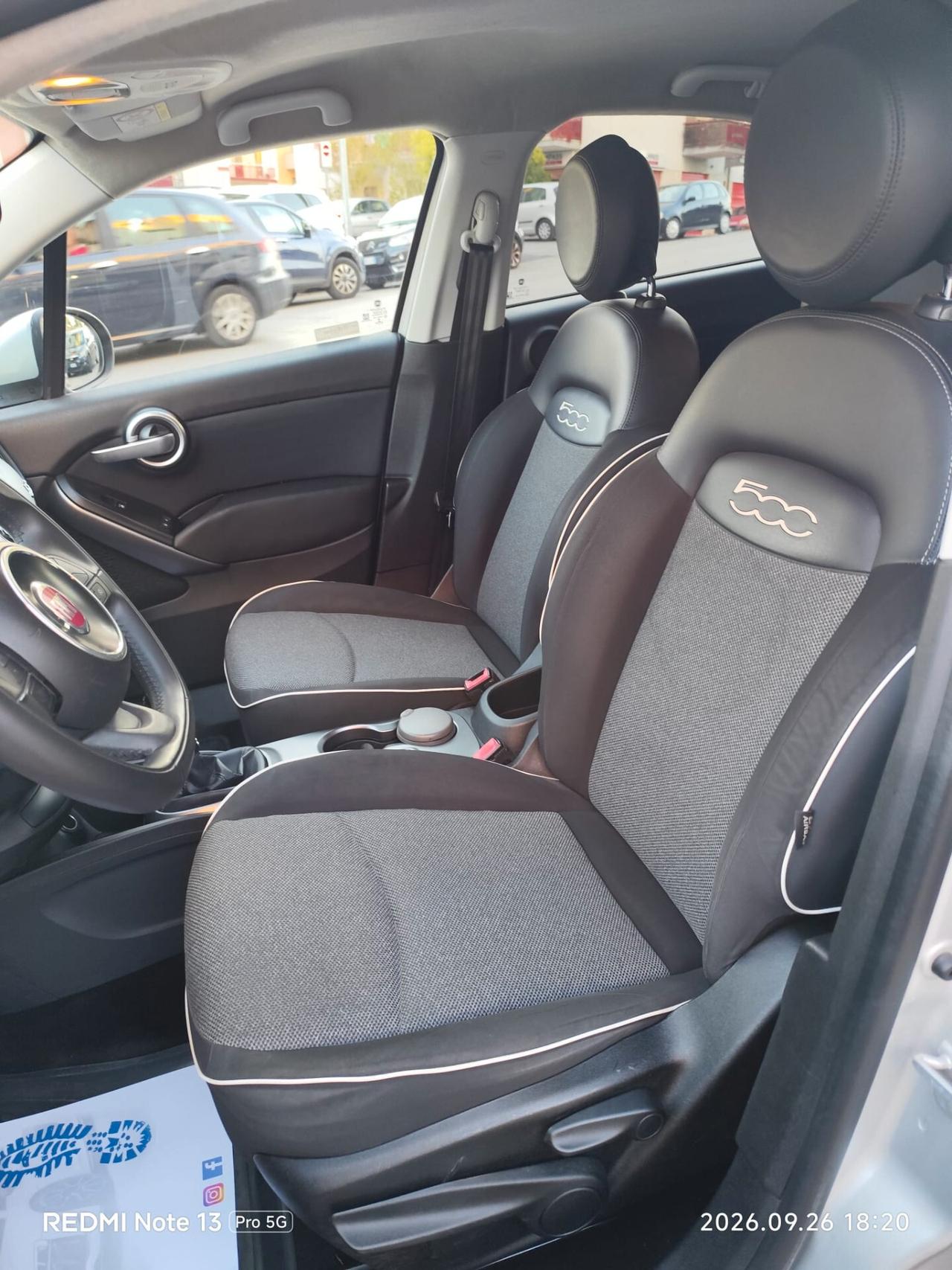 Fiat 500X 1.3 MultiJet Pop Star * 95cv * Pelle * Navi * Garantita 12 Mesi