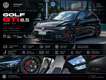 Volkswagen Golf 2.0 tsi GTI 265cv dsg TETTO - HEAD UP - PELLE - SEDILI VENTILATI