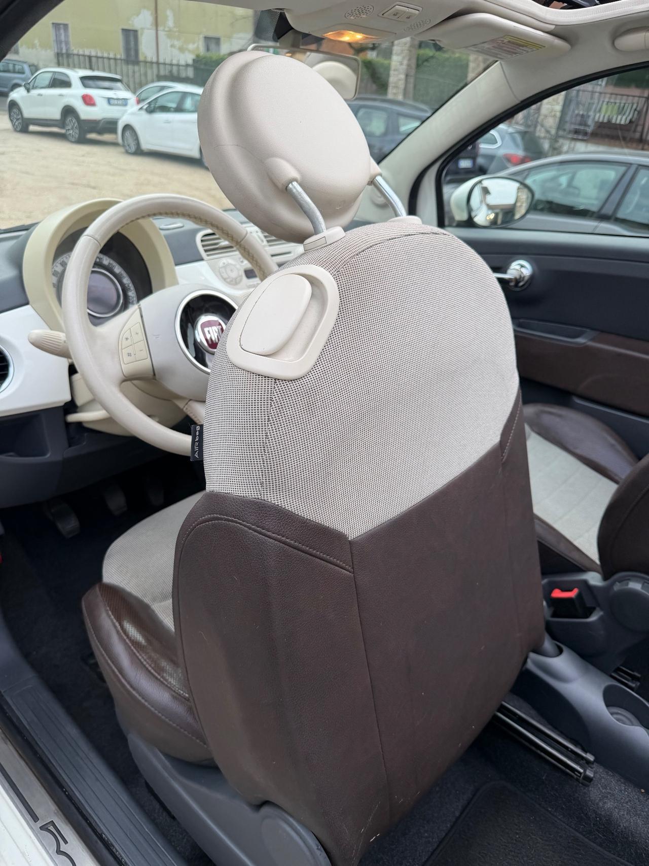 Fiat 500C LOUNGE KMCERT GARANZ UNICOPR