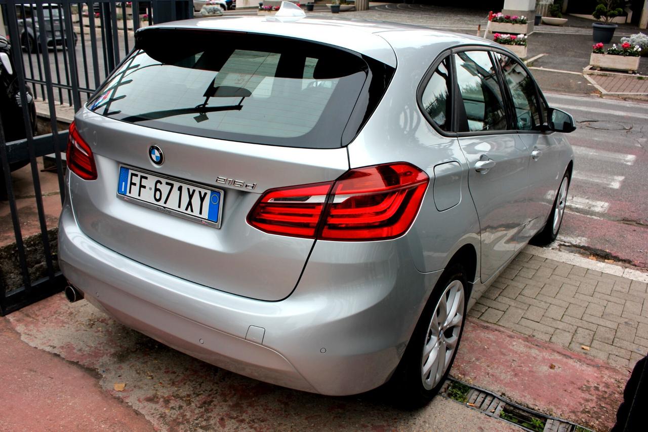 BMW 216 D Advantage TAGLIANDATA KM CERTIFICATI GARANZIA