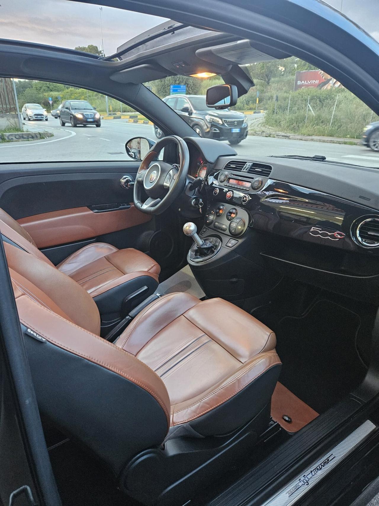 Abarth 500C CABRIO 595 Turismo 160cv PELLE FULL