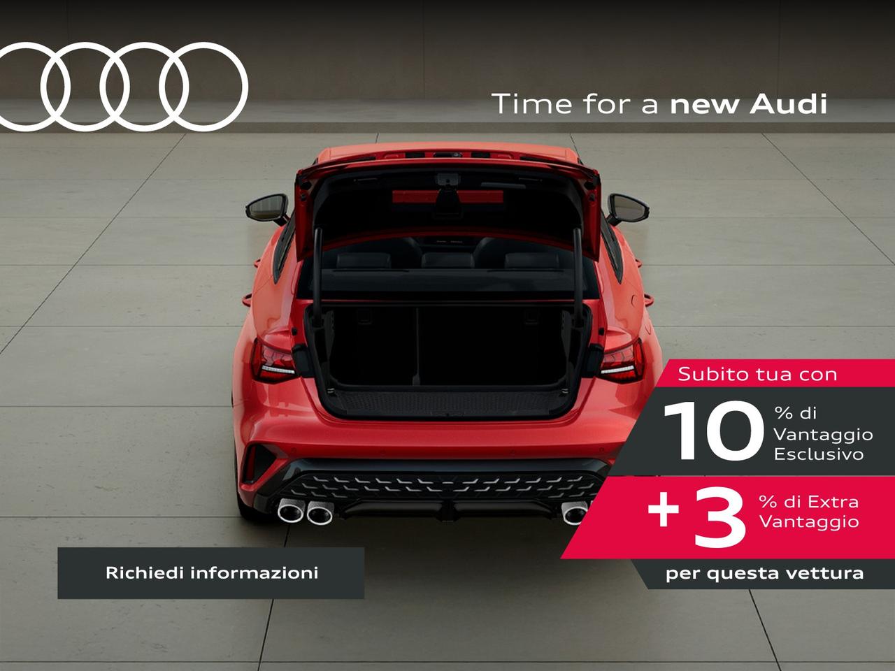 Audi S3 sedan 2.0 tfsi quattro s-tronic