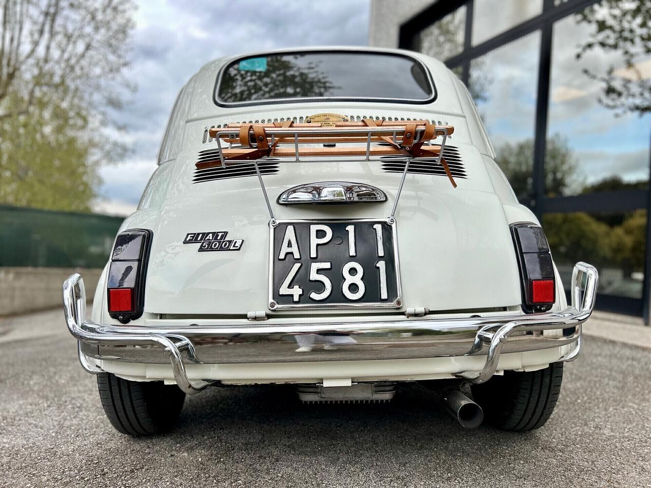 Fiat 500 - 110 F BERLINA 500 - Mod. L - ISCRIZIONE ASI E TARGA ORO