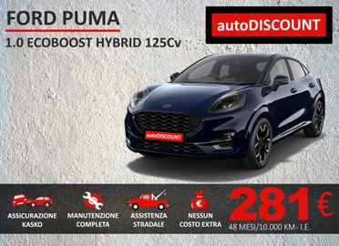 Ford Puma 1.0 EcoBoost Hybrid 125 CV S&S aut. Titanium X