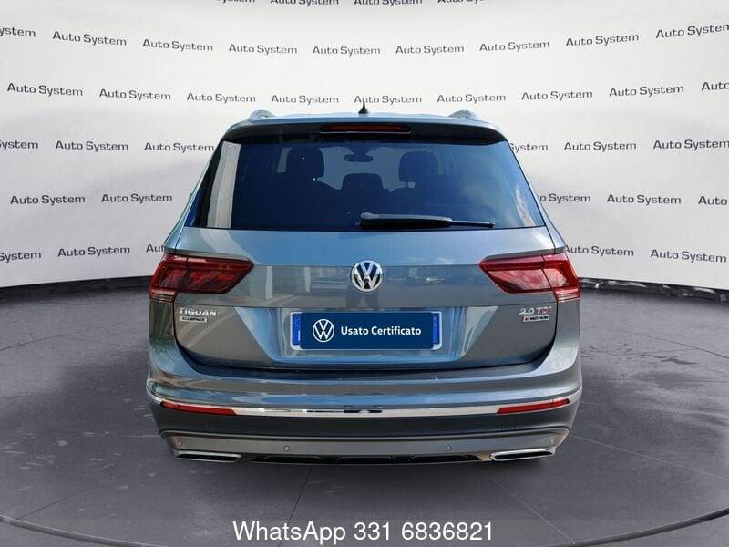 Volkswagen Tiguan Allspace Tiguan Allspace 2.0 TDI 190 CV SCR DSG 4MOTION Advanced BMT