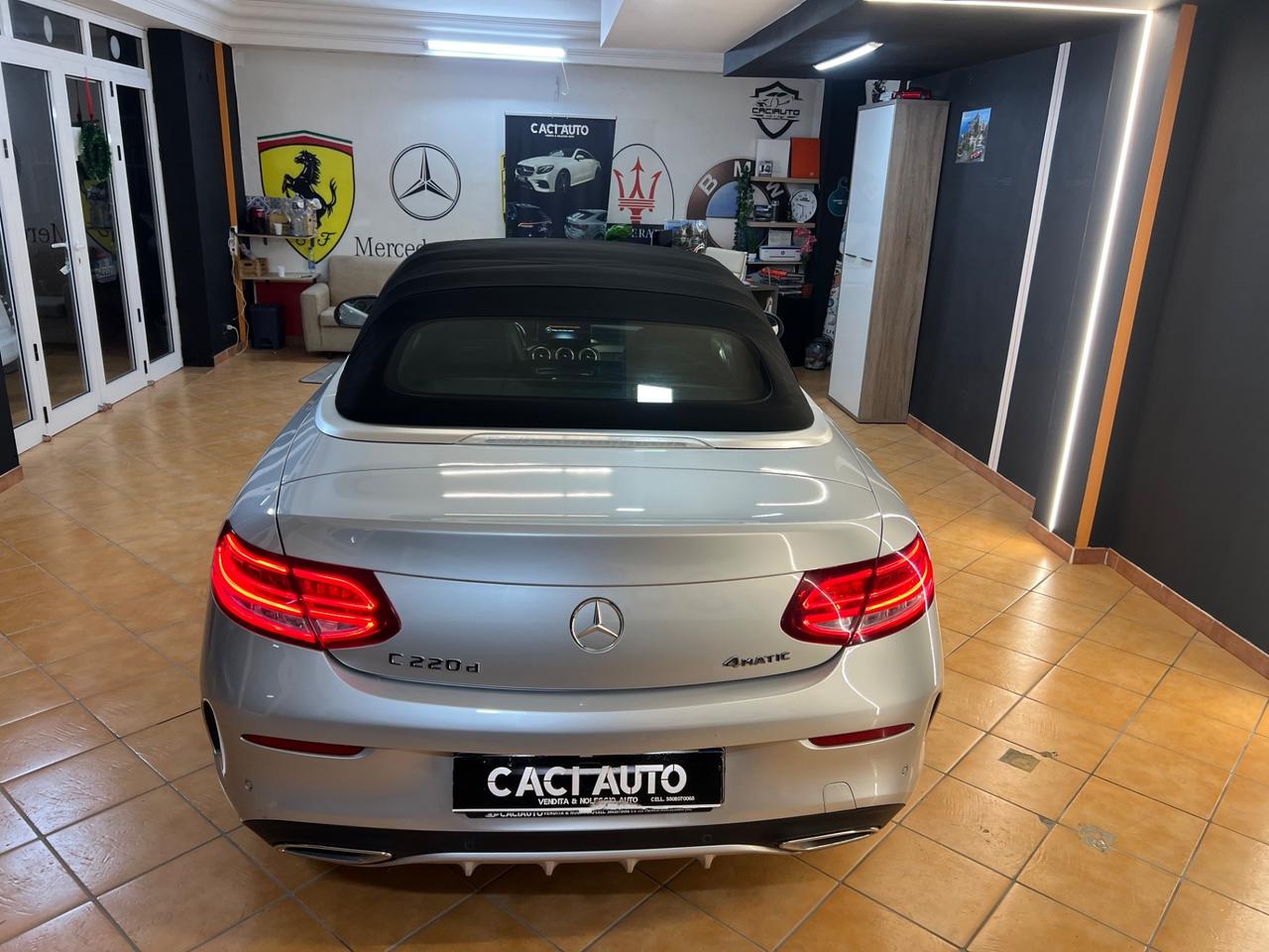 Mercedes-benz C 220 d 4Matic Auto Cabrio Premium Plus