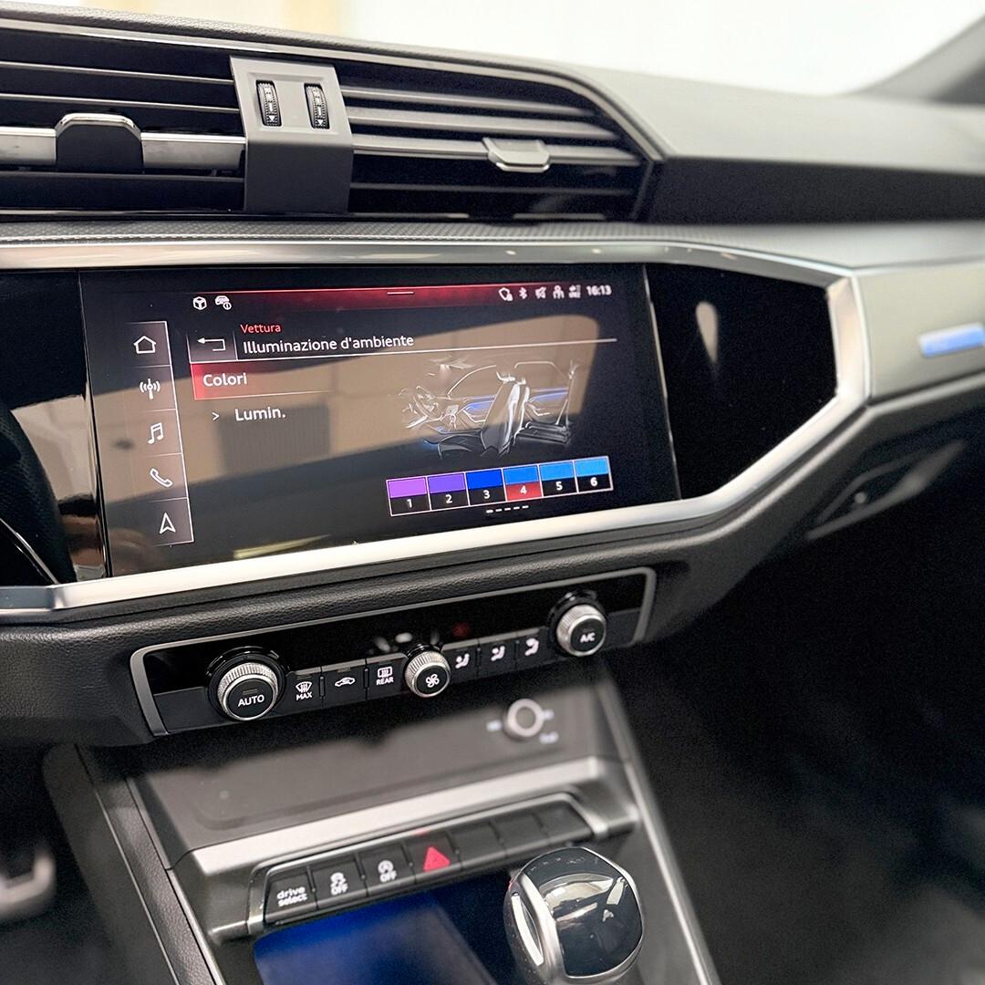 Audi Q3 Sportback 35 TDI Identity Black |tetto apribile|