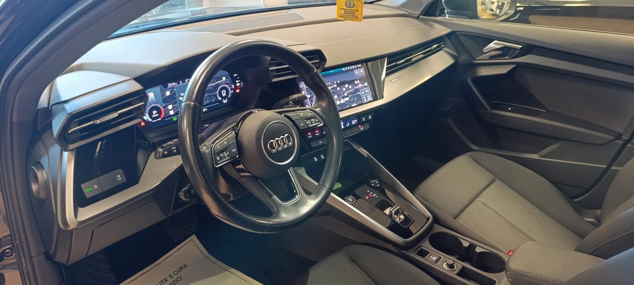 Audi A3 SPB 35 TDI S tronic Business Advanced 3 ANNI GARANZIA COMPLETA