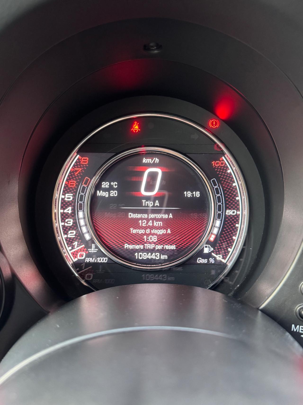 Abarth 595 “TURISMO” PELLE/FARI BI-XENO