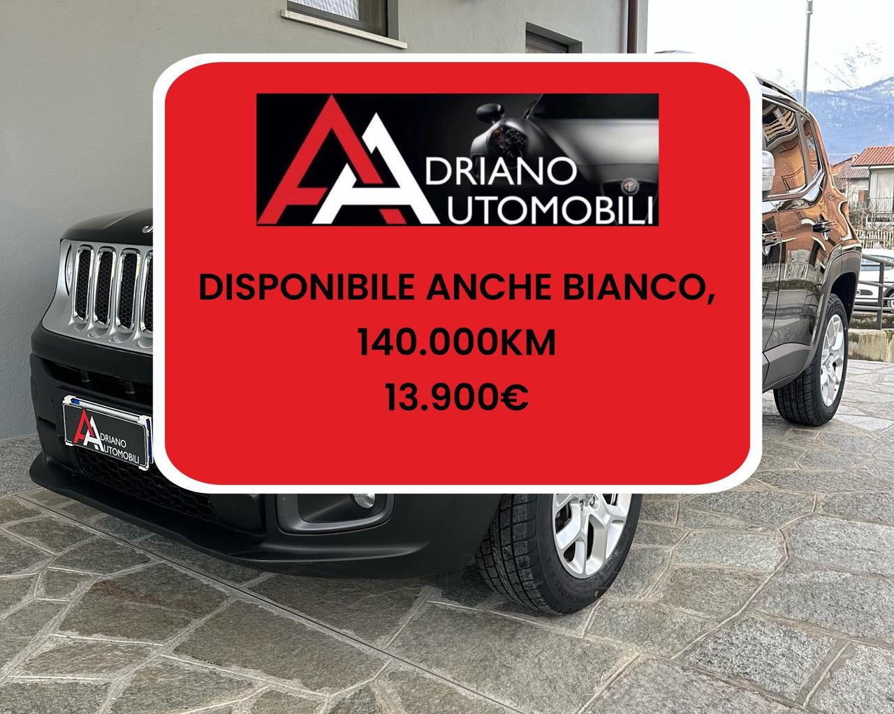 Jeep Renegade 2.0 mjt Limited 4wd 140cv auto