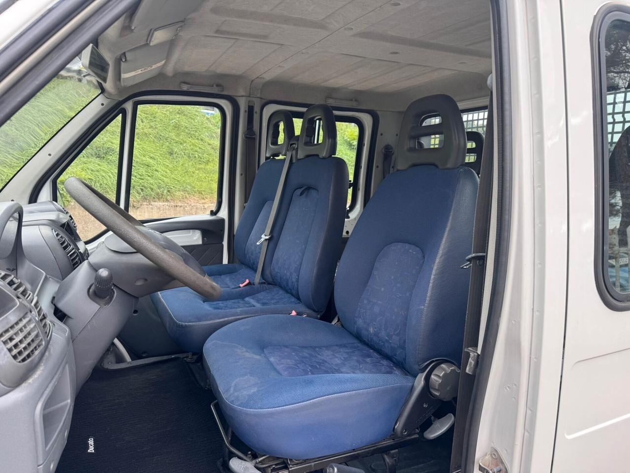 Fiat Ducato 15 2.3 JTD DOPPIA CABINA 7P CASSONE FISSO
